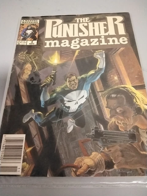 THE PUNISHER MAGAZINE Vol 1 NOV 1989 MARVEL Comic