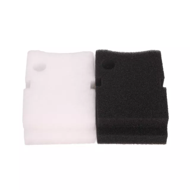 Compatible Black Coarse Foam White Floss Pad Fit for Hydor Professional 250/350