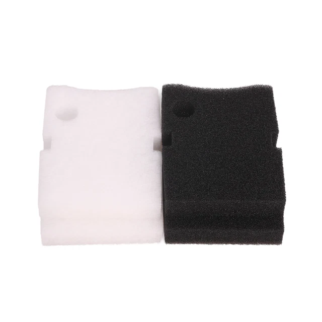 Compatible Black Coarse Foam White Floss Pad Fit for Hydor Professional 250/350