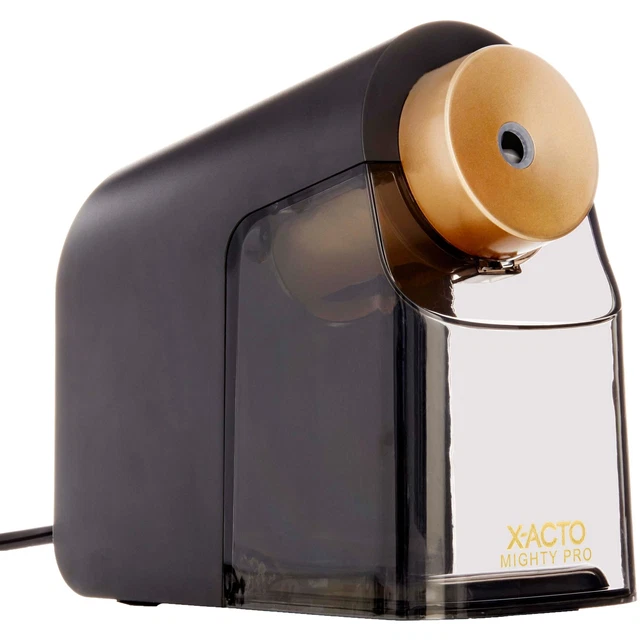 Electric Pencil Sharpener,Hvy-Duty,2"x11"x7",Beige/Black