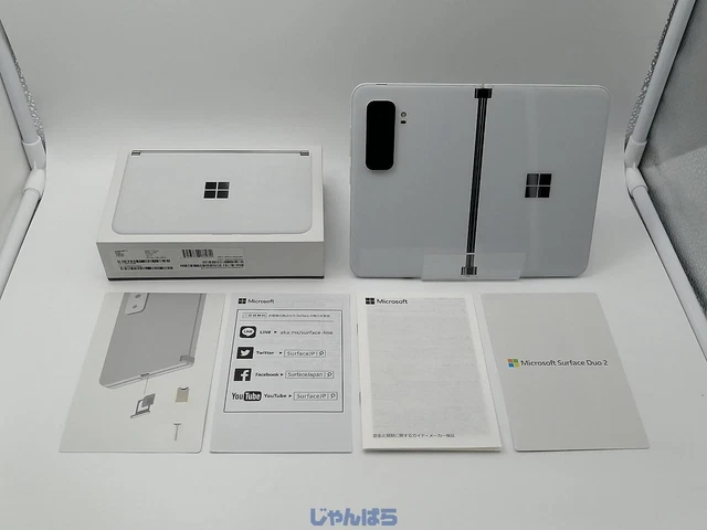 Surface Duo 2 128GB マイクロソフト グレイシア 白 今日だけ マイクロソフト Surface Duo 2 128GB SIMフリー [グレイシア