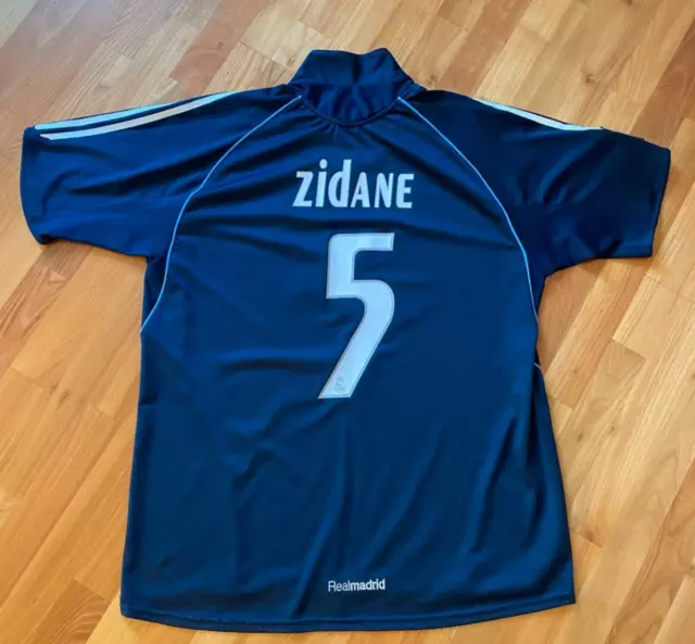 Zidane Trikot/Shirt/Jersey Real Madrid Auswärts/Away XL 2005/06 AUTHENTIC