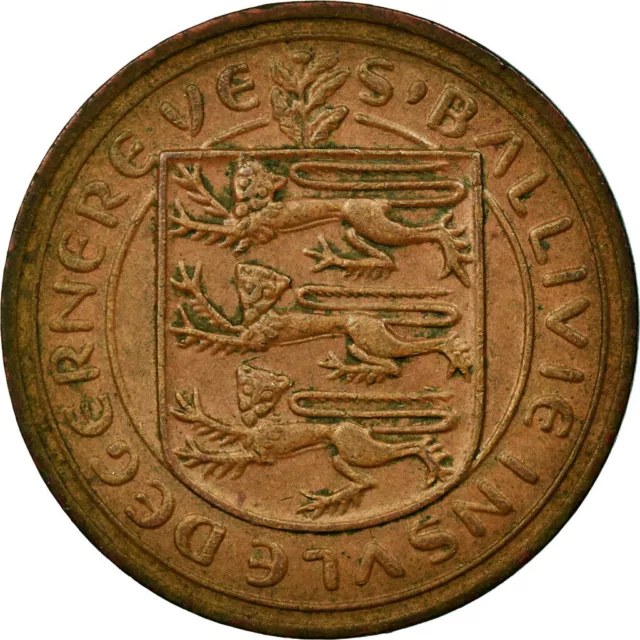 [#690677] Münze, Guernsey, Elizabeth II, 2 New Pence, 1971, SS, Bronze, KM:22