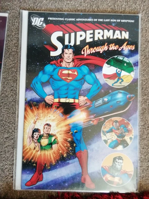 SUPERMAN THROUGH THE AGES. ONE-SHOT featuring JOHN BYRNE, JIM LEE etc.  DC. 2006