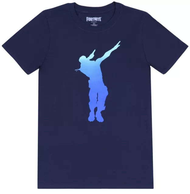 Fortnite Epic Games T-Shirt Originale B 21045713 Nero/Blu Anni 10/14