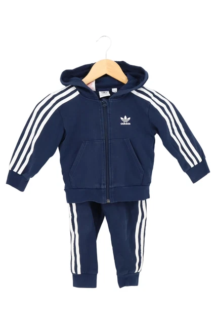 Adidas tuta da allenamento bambini taglia 102 blu