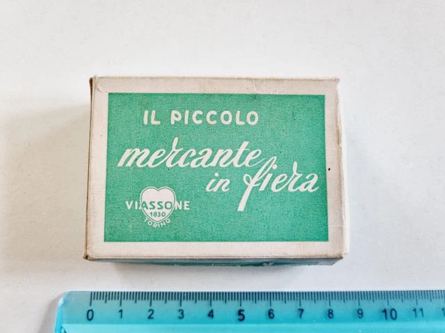 Cartes De Jeu Il Petit Marchande En Foire Viassone Originelle Playing Card Neuf