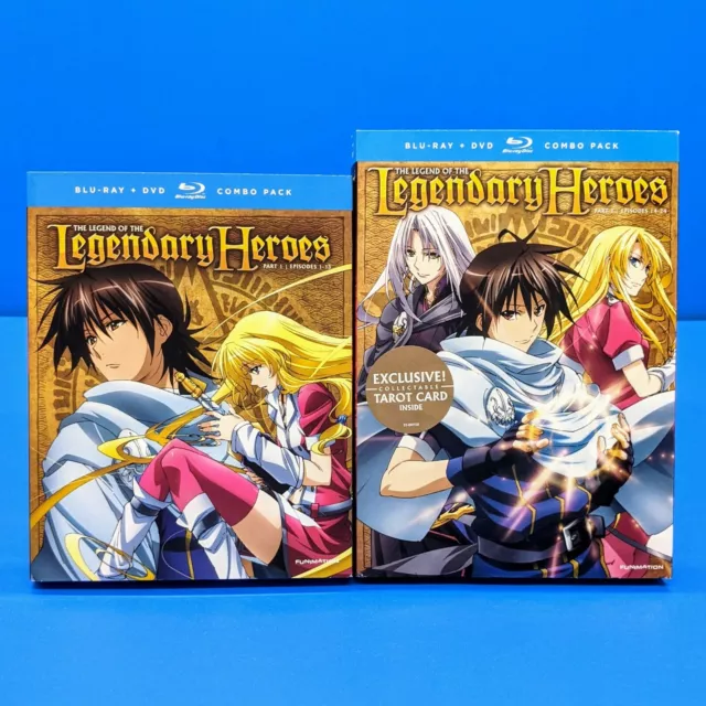 DVD The Legend Of The Legendary Heroes TV 1-24 End English