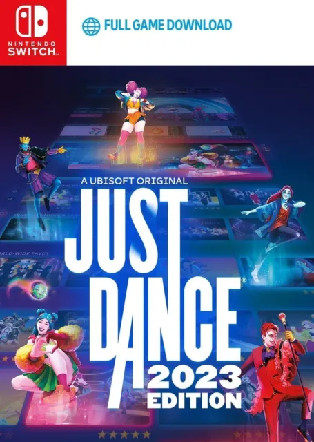 Just Dance 2023 Switch Nintendo Spiel Code Key Download DEU & Europa *NEU