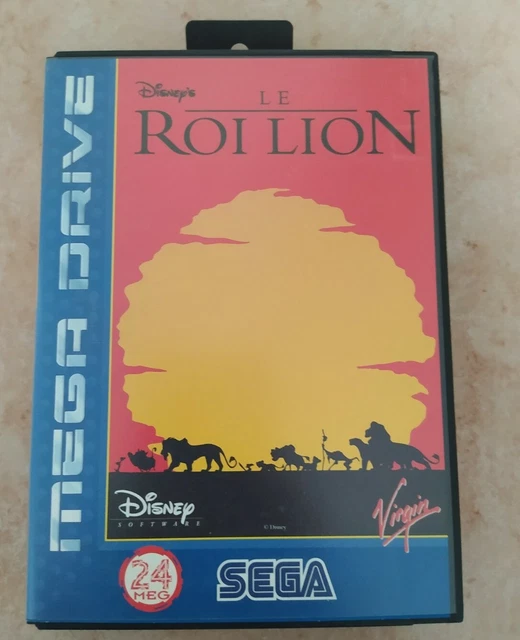 Le Roi Lion jeu video Plateforme sorti sur Sega Megadrive en 1994 Le Roi Lion jeu video Plateforme sorti sur Sega Megadrive en 1994