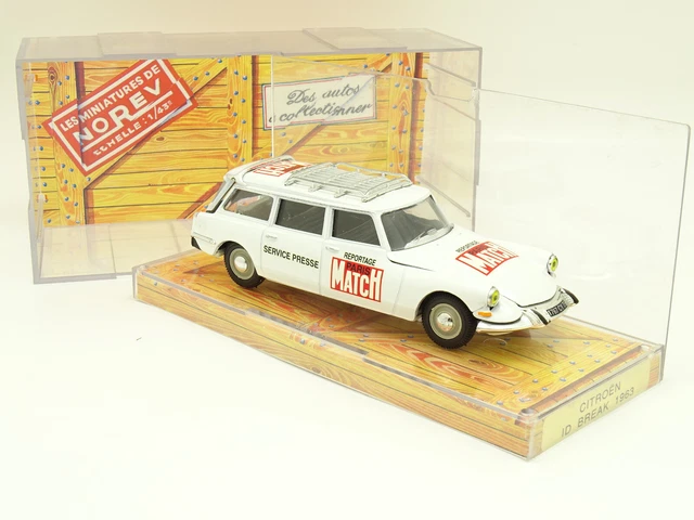 Voiture 1/43 Norev Citroën ID 19 break RTL