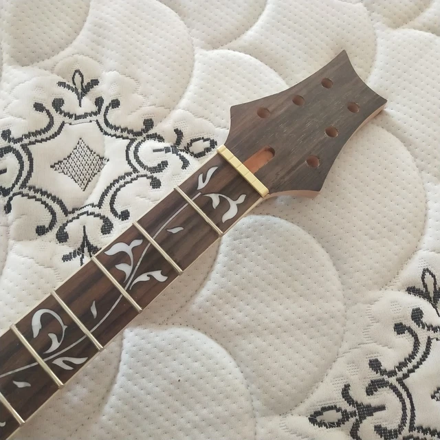 Mahogany Guitar Neck 24 fret 25.5inch Rosewood Fretboard Vine Inlay PRS parts Mahogany Guitar Neck 24 fret 25.5inch Rosewood Fretboard Vine Inlay PRS parts