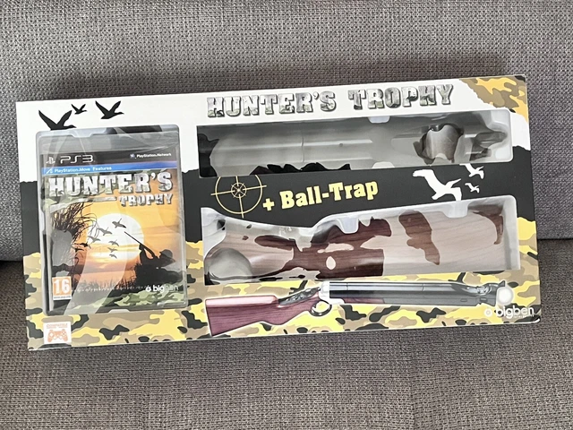 Pack PS3 - Fusil De Chasse Connecté + Jeu Hunter's Trophy - Neuf Sous Blister - Bigben Interactive 2011