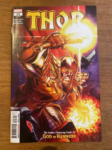 Thor #23 2022 Unread Nic Klein Main Cover Marvel Comic Book Donny Cates NM/VF