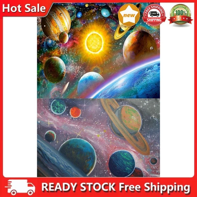 Vast Universe Oil Paint By Numbers DIY Coloring Picture for Adults Children Kits