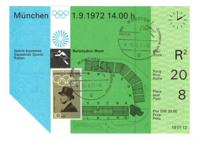 OLYMPICS 1972 München 0229 Deutschland