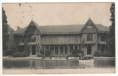 CPA 94-Bois de vincennes-pavillon ponds/forest (val-de-marne) - written