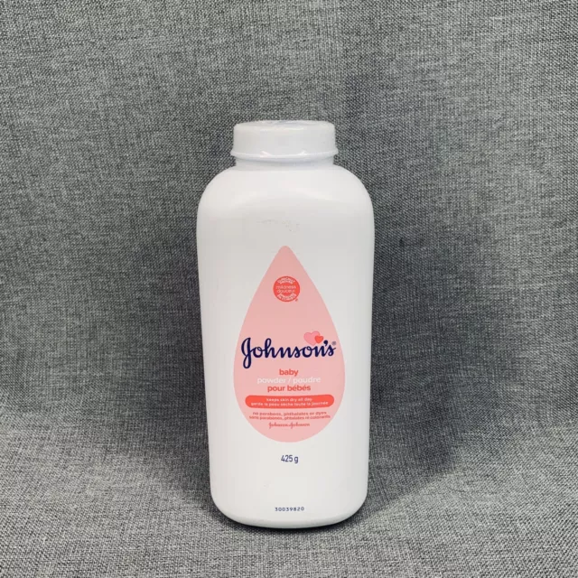 Johnson's Baby Powder Keeps Skin Dry All Day No Parabens, Phthalates Dyes 15oz