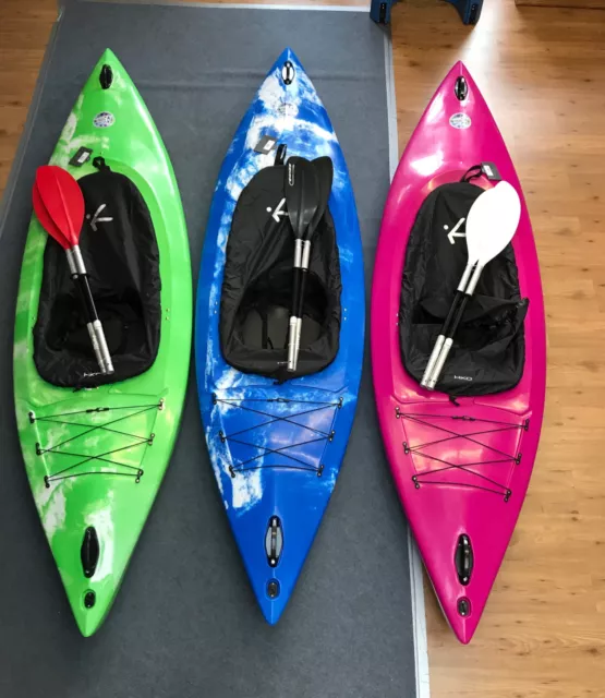 Kajak FUN Wanderkajak Kayak Angelboot Kanu Tourenkajak Paddelboot SET NEU