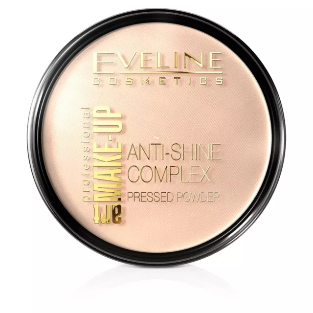 5901761904482 Eveline Cosmetics Art Make-Up Anti-Shine Complex Pressed Powder ma