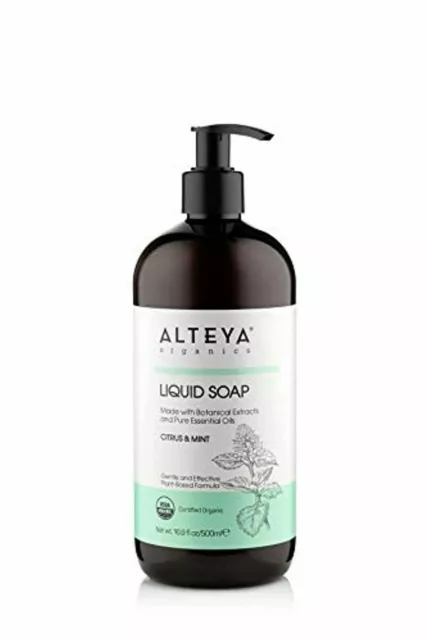 Alteya Organic Liquid Soap Pure Natural Vegan Essential Oil Hand Wash