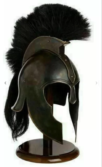 Armor Crusader Christmas Medieval Greek Spartan Knight Troy Achilles Helmet gift