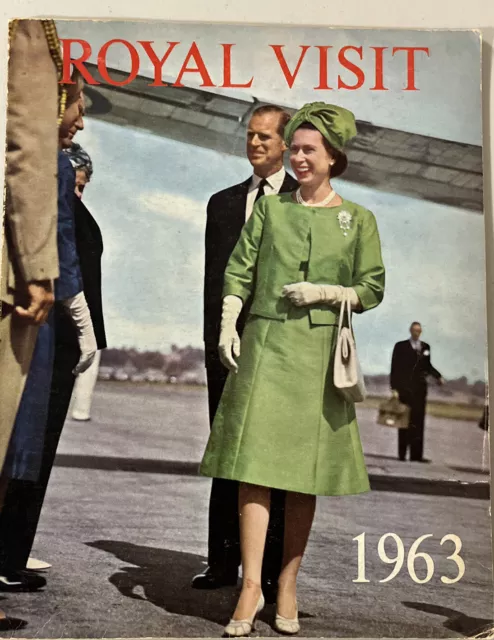 Royal Visit 1963 - Paperback - souvenir book