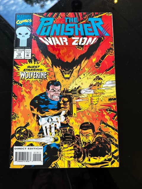 Punisher War Zone #19 Marvel Comics 1993 Beautiful Copy!