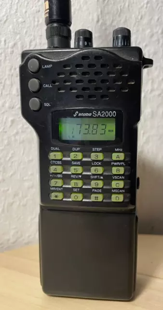 Stabo SA2000 = Sommerkamp TS-277DX con antenna 40 cm - ricetrasmettitore VHF