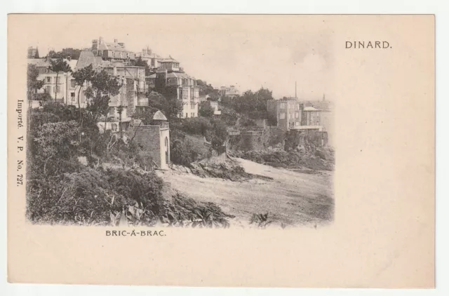 DINARD - Ille et Vilaine - CPA 35 - le Bric à Brac - carte 1900