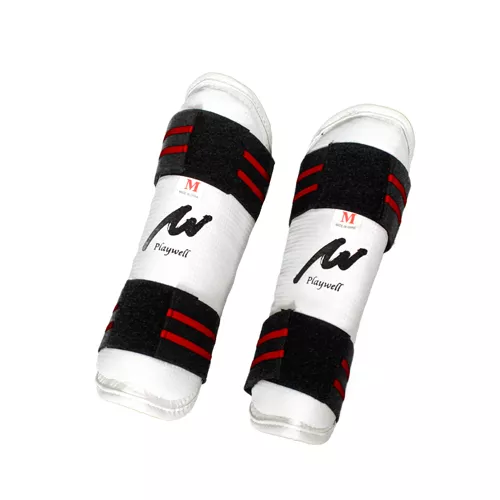 Elite Vinilo Antebrazo Protectores Blanco Protección Mma Krav Maga Entreno Brazo