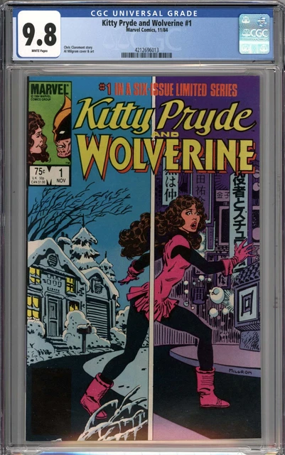 Kitty Pryde and Wolverine #1 CGC 9.8 NM/MT WHITE PAGES