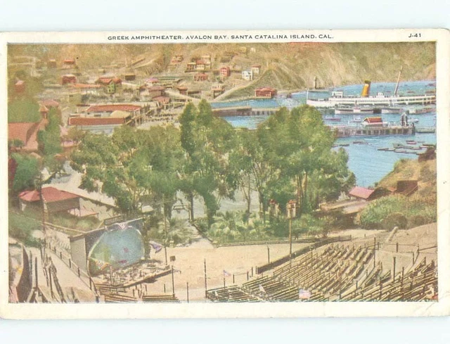 W-BORDER GREEK AMPHITHEATER Avalon - Catalina Island - Los Angeles CA