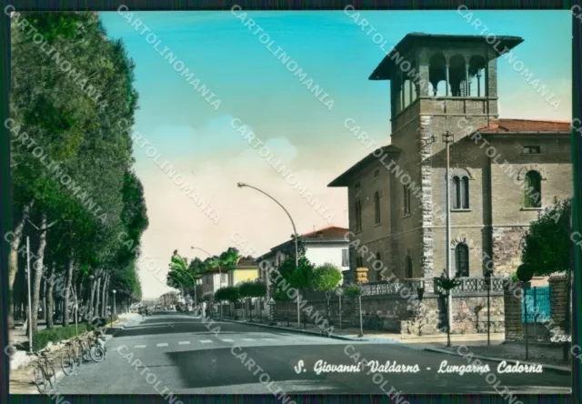 Arezzo San Giovanni Valdarno Foto FG cartolina ZK1569