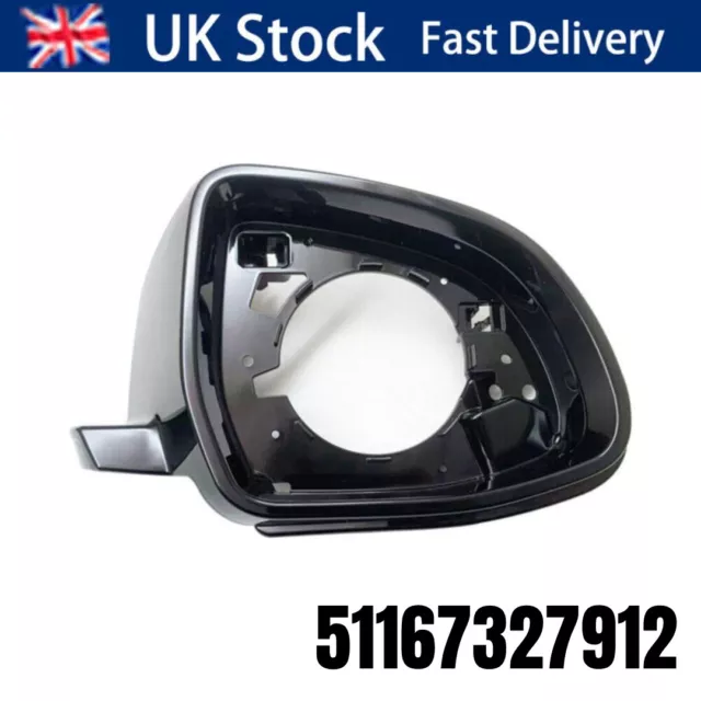 51167327912 Wing Door Mirror Frame RH For BMW X4 X5 X6 F15 F16 F25 F26 M Sport