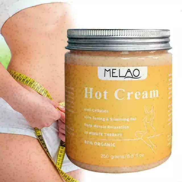 MELAO Anti Cellulite Slim Weight Loss Hot Cream Firming Balm Body Lotion