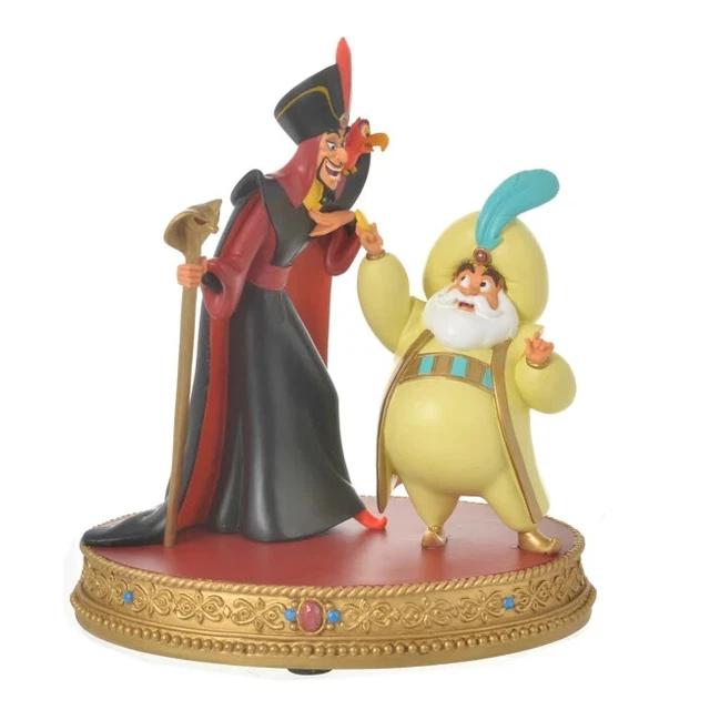 DISNEY STORY COLLECTION Aladdin Jafar Sultan Figure Disney Store Japan ...