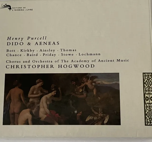 Henry Purcell : Purcell: Dido & Aeneas CD VGC
