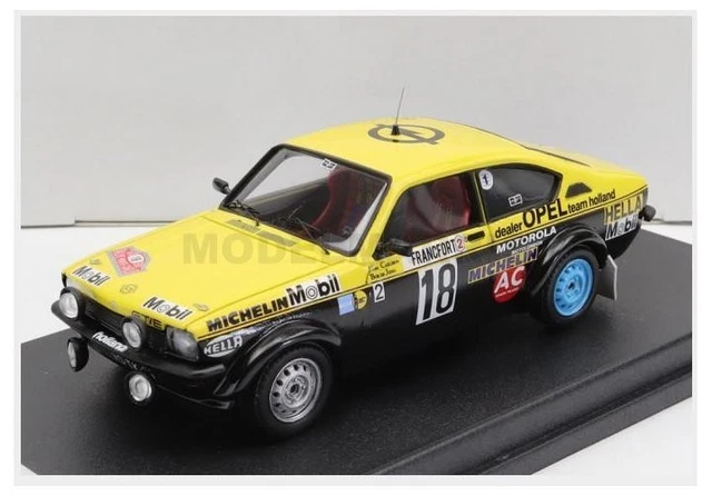 Trofeu Opel Kadett Gt/e Team Bp N 19 Rally Tour De Corse 1976 J.l.clarr