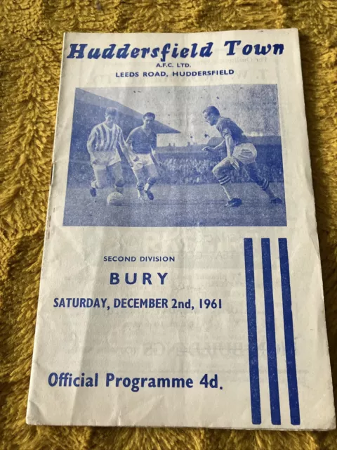 Huddersfield Town v Bury 1961