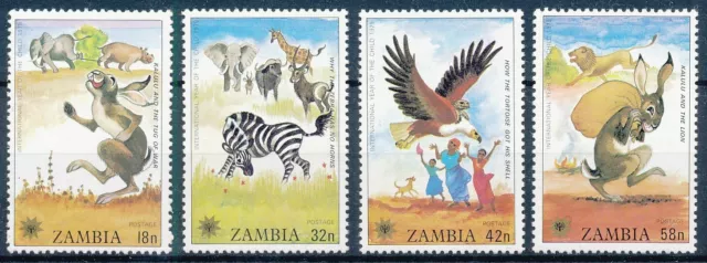 [BIN18528] Zambia 1979 Fauna good set very fine MNH stamps