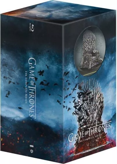 Game of Thrones L'intégrale Saisons 1 à 8 Iron Anniversary 10 Ans Figurine Trône
