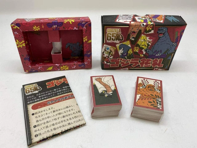 Godzilla 65th Anniversary Hanafuda Card Game