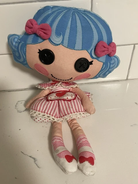 Lalaloopsy Doll soft, blue hair 10 inches tall Lalaloopsy Doll soft, blue hair 10 inches tall
