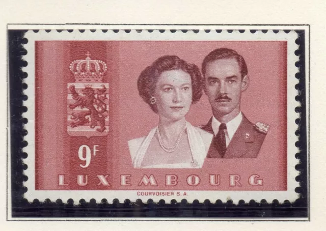 Luxembourg 1953 Early Issue Fine Mint Hinged 9F. NW-134641