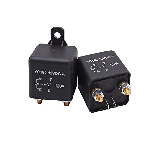 Split Charge Relay Switch, Heavy Duty 12V 120A Truck Boat Marine