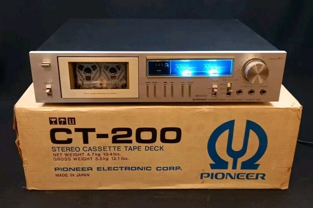 Piastra Pioneer CT-200 Stereo Cassette Deck - Audio/Video In vendita a Catania