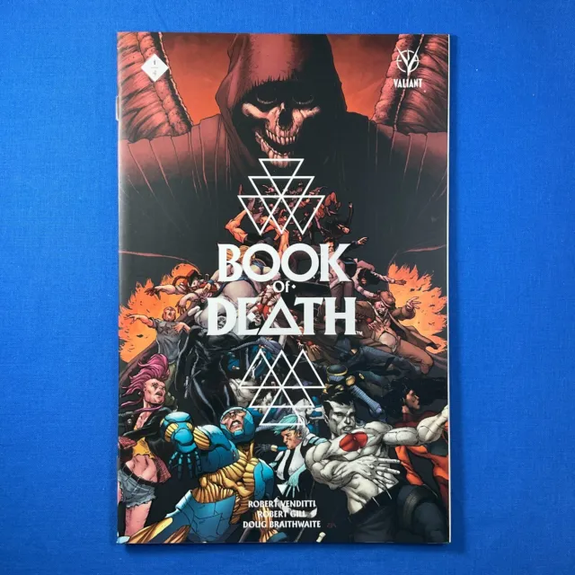 Book of Death #1 Cover A First Printing Valiant Entertainment 2015 Comic Book