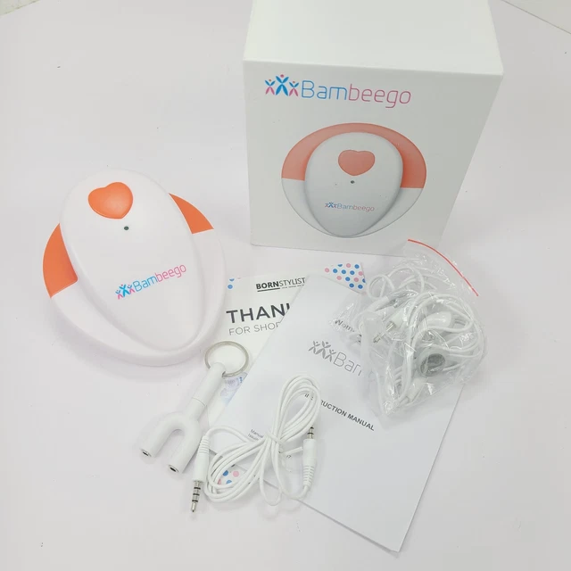 Paquete de sonido útero Doppler fetal caída BT-FD01 caja y cable/auriculares manuales