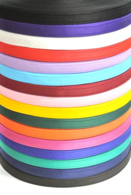 20mm Cushion Webbing In 19 Colours Straps Dog Leads Collars 1m 2m 5m 10m 25m 50m